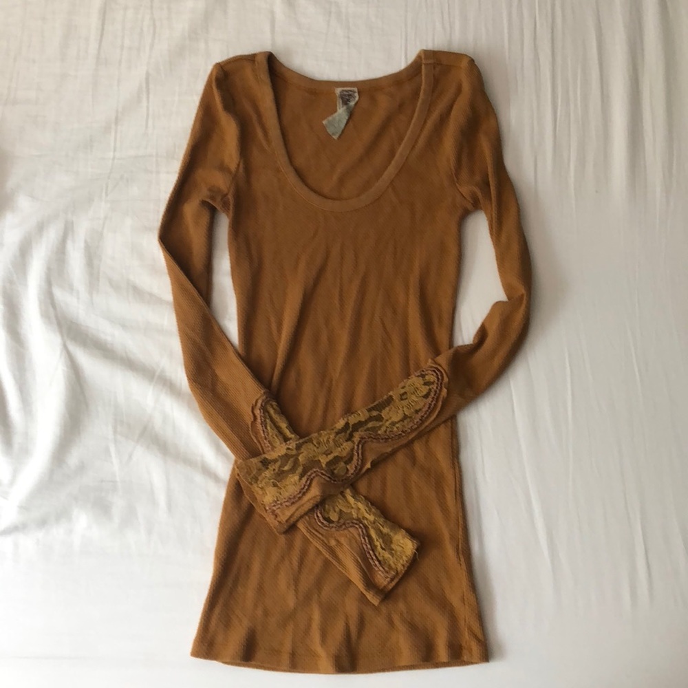 Free people thermal longsleeve top